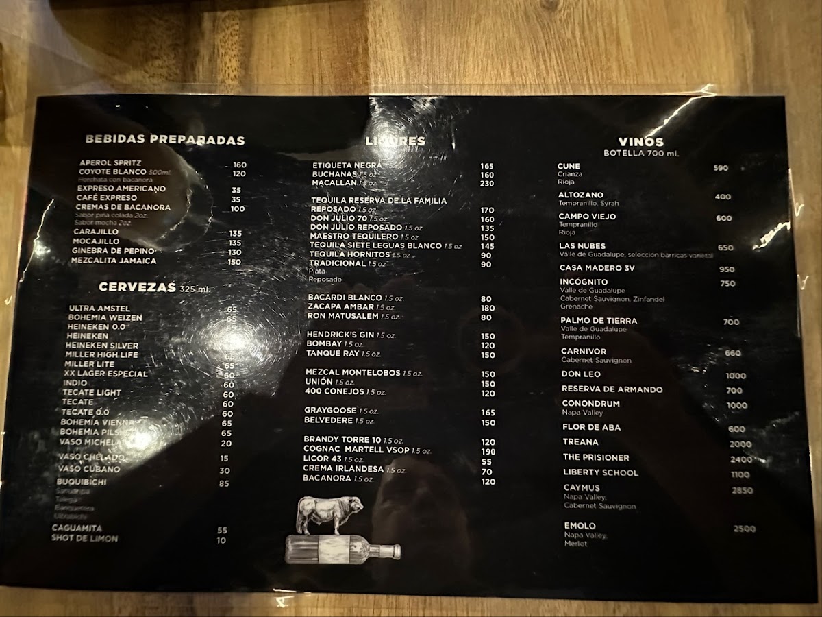 Tacos de Armando Menu - Image 1